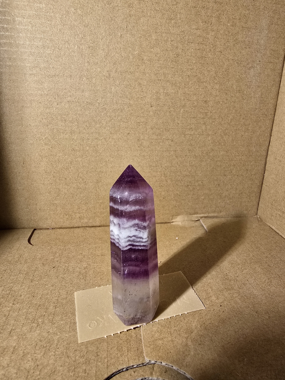 Purple Fluorite Tower